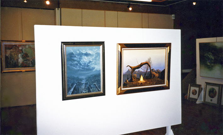 5e Biennale de Saint-Léonard de Noblat 1994 - Peintures de François Schlesser © 