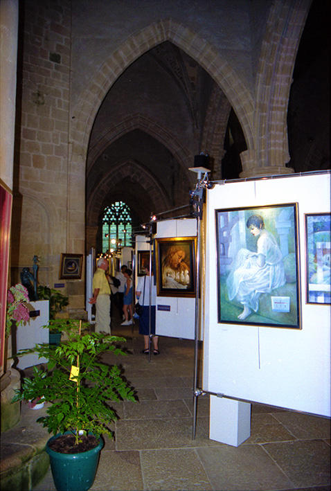 10è exposition REGARDS SUR LES ARTS Collégiale Notre-Dame LAMBALLE (22) côte d'Armor Du 22 septembre au 18 octobre 2000