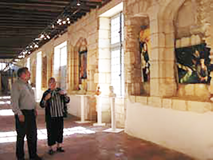 "L'ART EN DIX MOUVEMENTS"  Château TALLEYRAND CHALAIS (16) Charente Du 4 juin 2004 au 14 juillet 2004