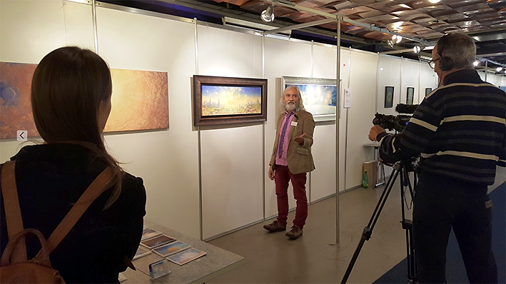 ​13ème SALON D'ART CONTEMPORAIN - Contemporary Art Fair EXPOSITION INTERNATIONALE D'ART VISIONNAIRE MAG (Montreux Art Gallery) MONTREUX - Suisse du 8 au 12 novembre 2017 ​