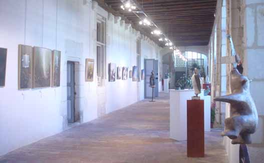 Exposition Dix, L'art en dix mouvements, château de Chalais