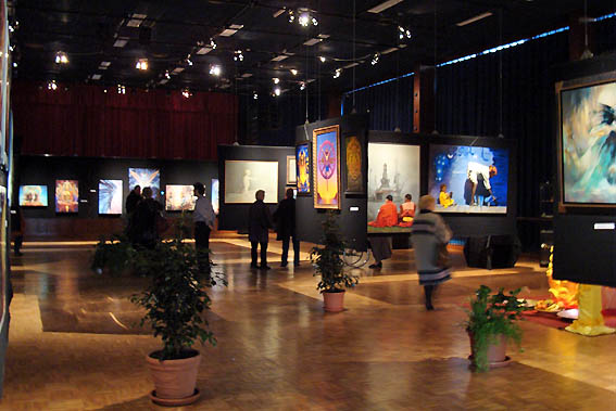 Festival Chimeria 2009, l'exposition de peintures, sculptures