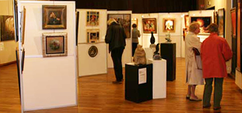 ​ 12ème Biennale de la Peinture et de la Sculpture Contemporaine -  Salle des Expositions SAINT LÉONARD DE NOBLAT (87) Haute-Vienne    Du 13 septembre au 5 octobre 2008 ​