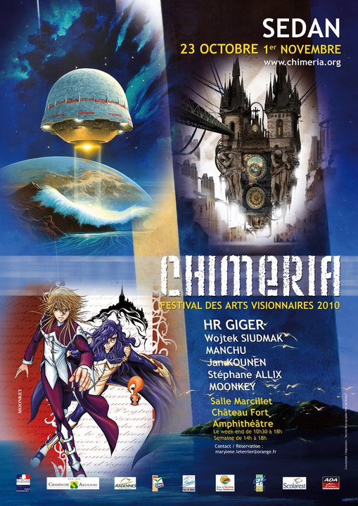 Affiche du festival Chimeria 2010, Sedan